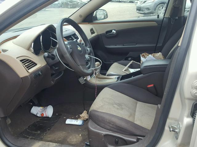1G1ZH57BX9F151161 - 2009 CHEVROLET MALIBU 1LT GOLD photo 5