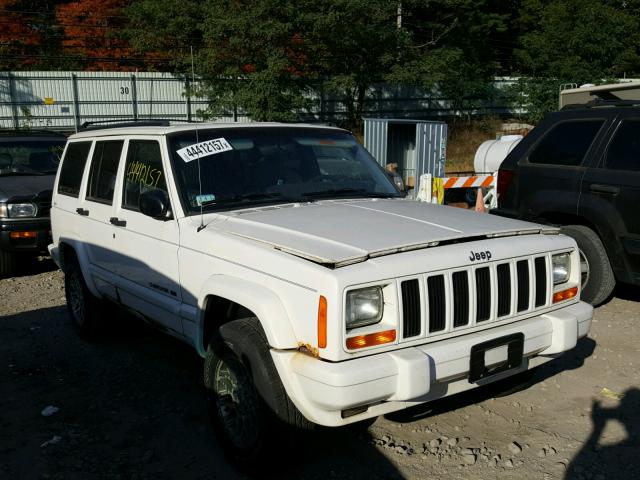 1J4FJ78S2WL210414 - 1998 JEEP CHEROKEE L WHITE photo 1