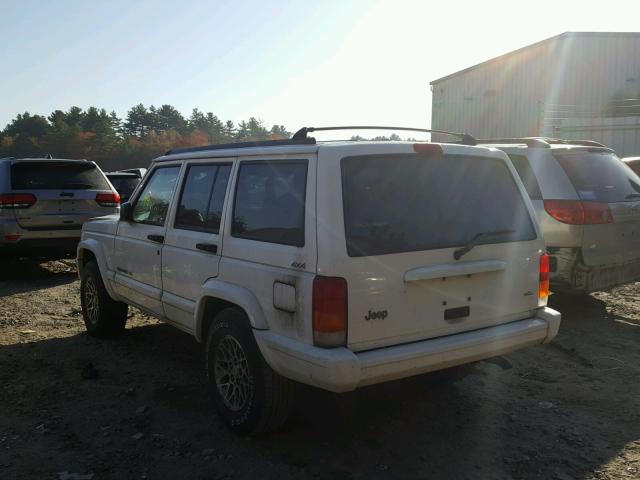 1J4FJ78S2WL210414 - 1998 JEEP CHEROKEE L WHITE photo 3