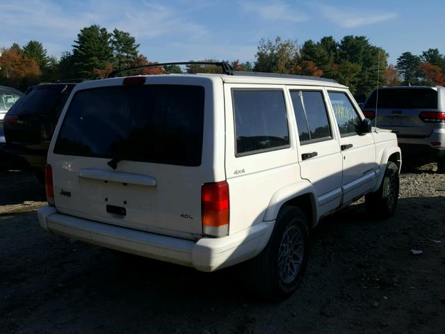 1J4FJ78S2WL210414 - 1998 JEEP CHEROKEE L WHITE photo 4