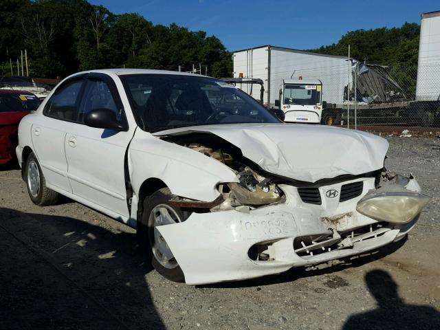 KMHJF25F0XU767468 - 1999 HYUNDAI ELANTRA BA WHITE photo 1