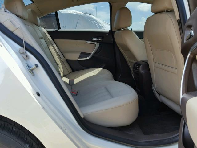 2G4GK5EX5E9303229 - 2014 BUICK REGAL 白色 照片 6