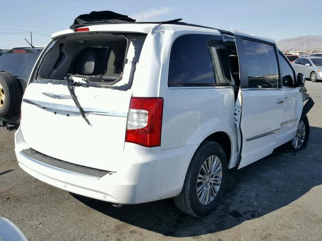 2C4RC1CG7ER300435 - 2014 CHRYSLER TOWN & COU WHITE photo 3