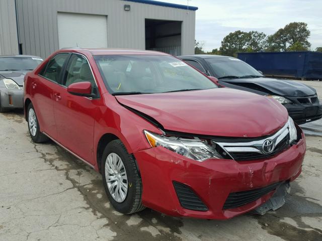 4T4BF1FK8ER430401 - 2014 TOYOTA CAMRY L RED photo 1