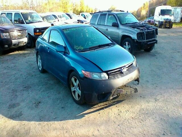 2HGFG12888H537500 - 2008 HONDA CIVIC BLUE photo 1