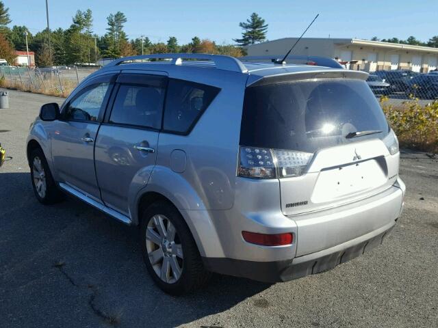 JA4LT31W08Z016497 - 2008 MITSUBISHI OUTLANDER SILVER photo 3