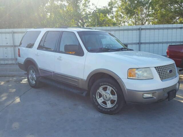 1FMRU17L33LA38886 - 2003 FORD EXPEDITION WHITE photo 1