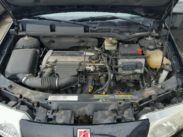 1G8AJ52F84Z116834 - 2004 SATURN ION LEVEL BLACK photo 7