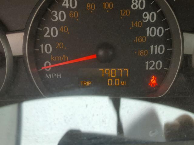 1G8AJ52F84Z116834 - 2004 SATURN ION LEVEL BLACK photo 8