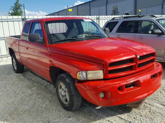 1B7HC13Y9YJ156304 - 2000 DODGE RAM 1500 RED photo 1