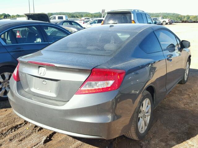 2HGFG3B89CH520239 - 2012 HONDA CIVIC EX 灰色 照片 4