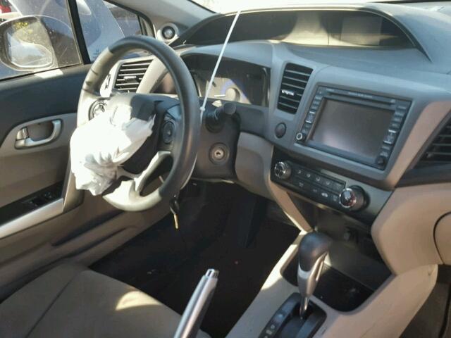 2HGFG3B89CH520239 - 2012 HONDA CIVIC EX 灰色 照片 9