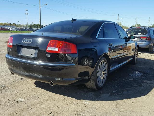 WAUML44E66N018033 - 2006 AUDI A8 BLACK photo 4