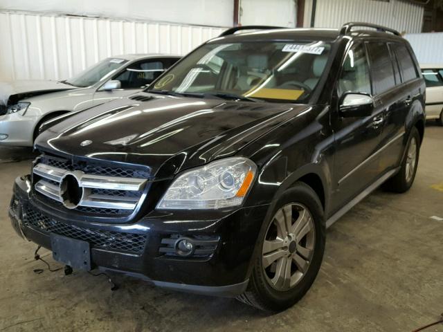 4JGBF71E19A504604 - 2009 MERCEDES-BENZ GL 450 4MA BLACK photo 2