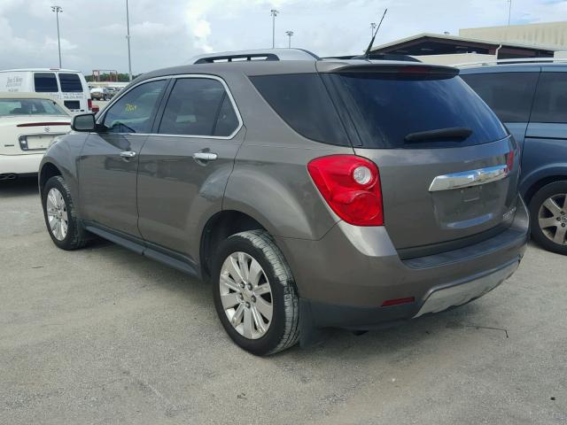 2CNALFEW9A6389642 - 2010 CHEVROLET EQUINOX LT GRAY photo 3