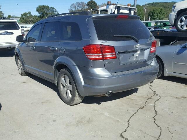 3D4PG5FV0AT269293 - 2010 DODGE JOURNEY SX GRAY photo 3