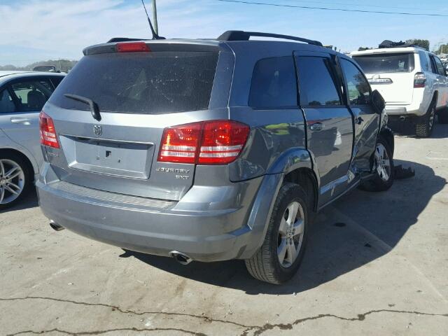 3D4PG5FV0AT269293 - 2010 DODGE JOURNEY SX GRAY photo 4