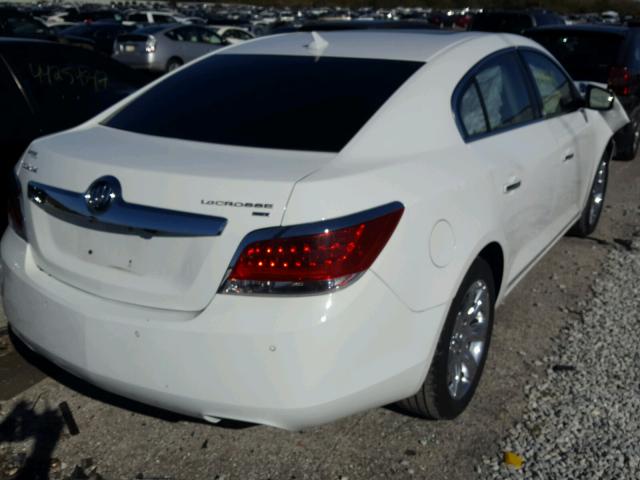 1G4GC5ED8BF312335 - 2011 BUICK LACROSSE C WHITE photo 4