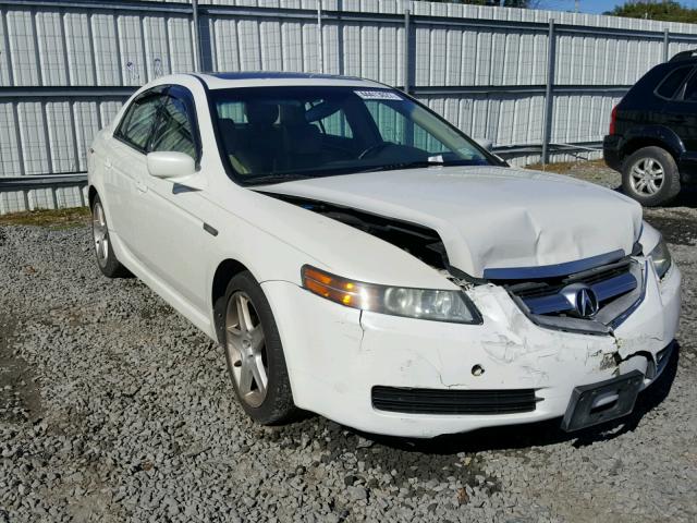 19UUA66225A079023 - 2005 ACURA TL WHITE photo 1