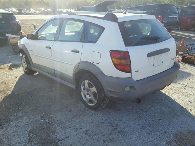 5Y2SM678X6Z418825 - 2006 PONTIAC VIBE WHITE photo 3