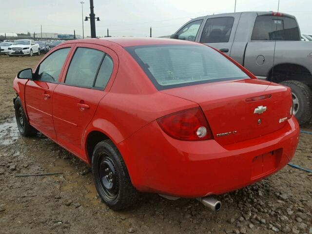 1G1AL55FX77294930 - 2007 CHEVROLET COBALT LT RED photo 3