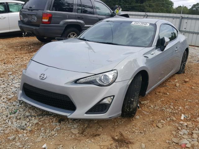 JF1ZNAA16D1733360 - 2013 TOYOTA SCION FR-S SILVER photo 2