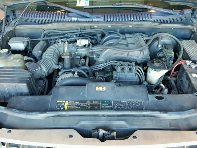 1FMZU64K93UA30326 - 2003 FORD EXPLORER E BLUE photo 7