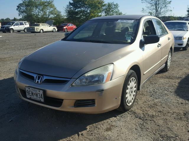 1HGCM56116A050733 - 2006 HONDA ACCORD VAL GOLD photo 2