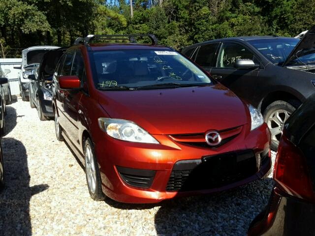 JM1CR293480322793 - 2008 MAZDA 5 RED photo 1