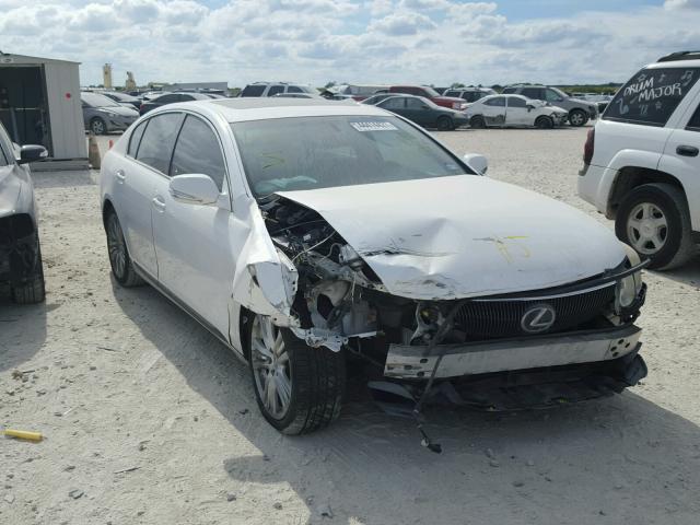 JTHBC96S995018055 - 2009 LEXUS GS 450H WHITE photo 1