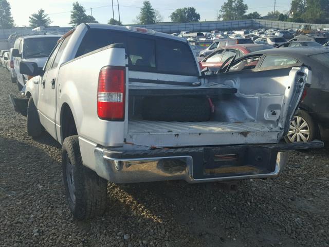 1FTPW12V46FB24466 - 2006 FORD F150 SILVER photo 3