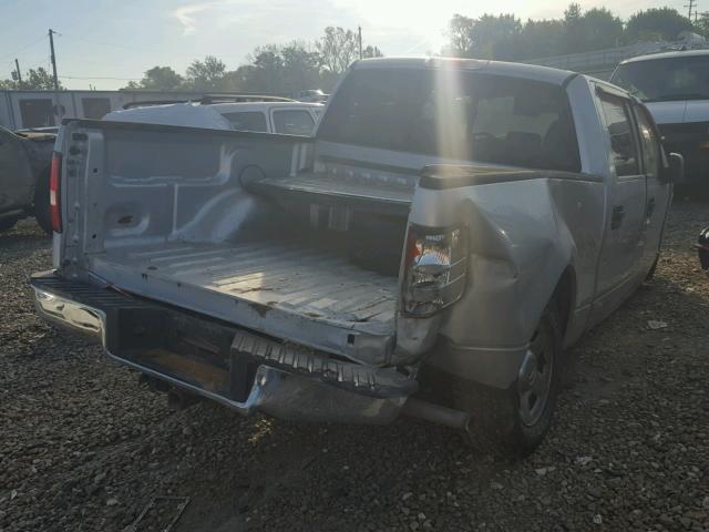 1FTPW12V46FB24466 - 2006 FORD F150 SILVER photo 4