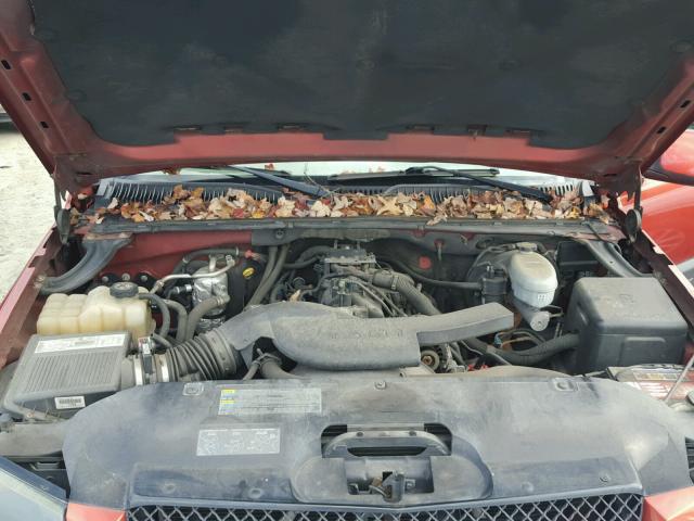 3GNEK13T33G296246 - 2003 CHEVROLET AVALANCHE ORANGE photo 7