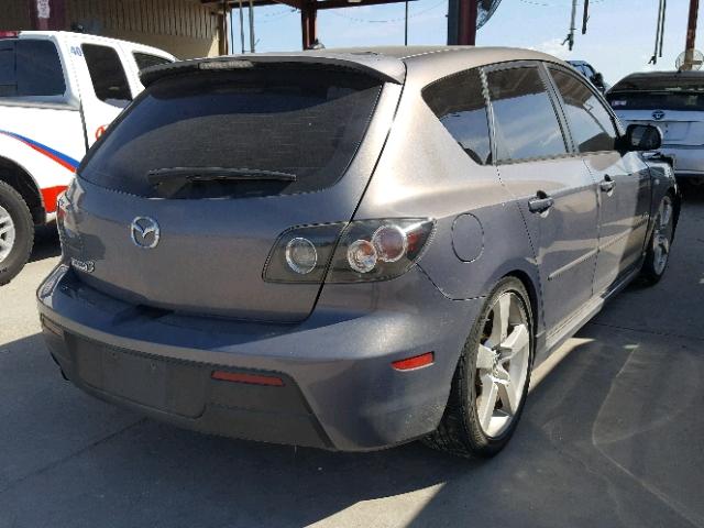 JM1BK344X91201400 - 2009 MAZDA 3 S CHARCOAL photo 4