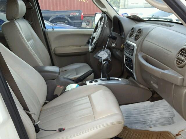 1J4GK58KX6W288167 - 2006 JEEP LIBERTY LI WHITE photo 5