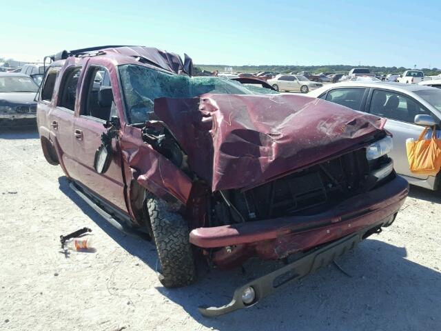 1GNEK13T45R248547 - 2005 CHEVROLET TAHOE K150 BURGUNDY photo 1