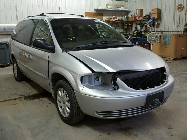 2C4GP44322R788780 - 2002 CHRYSLER TOWN & COU GRAY photo 1