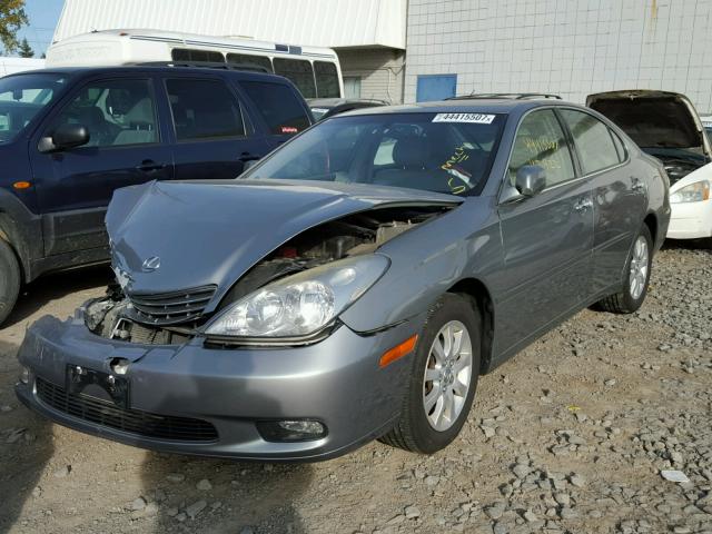 JTHBA30G645009491 - 2004 LEXUS ES GRAY photo 2