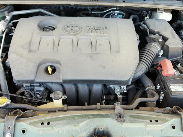 5YFBPRHE5EP012361 - 2014 TOYOTA COROLLA EC 绿色 照片 7