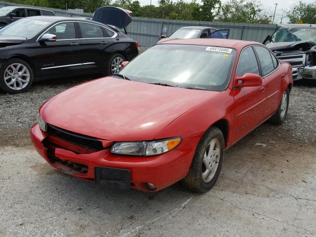 1G2WJ52M7VF341120 - 1997 PONTIAC GRAND PRIX Qırmızı foto 2