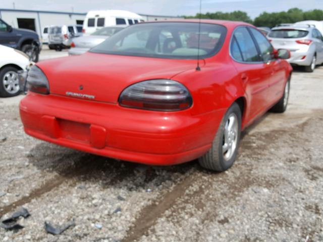 1G2WJ52M7VF341120 - 1997 PONTIAC GRAND PRIX Qırmızı foto 4