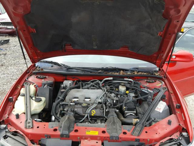 1G2WJ52M7VF341120 - 1997 PONTIAC GRAND PRIX Qırmızı foto 7