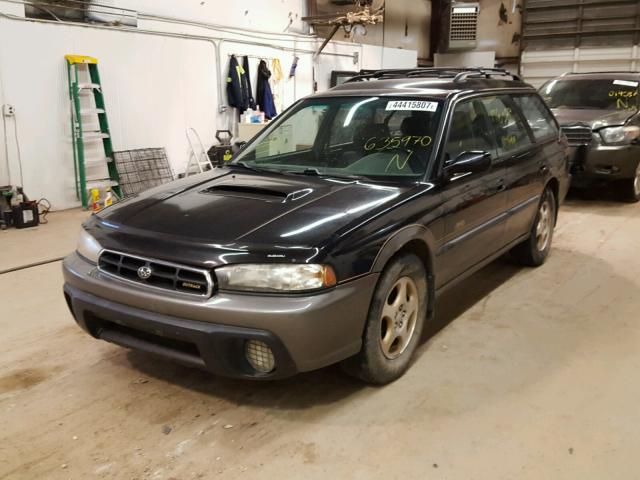 4S3BG6850V7635970 - 1997 SUBARU LEGACY OUT TWO TONE photo 2