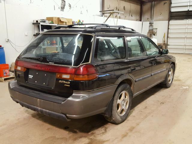 4S3BG6850V7635970 - 1997 SUBARU LEGACY OUT TWO TONE photo 4