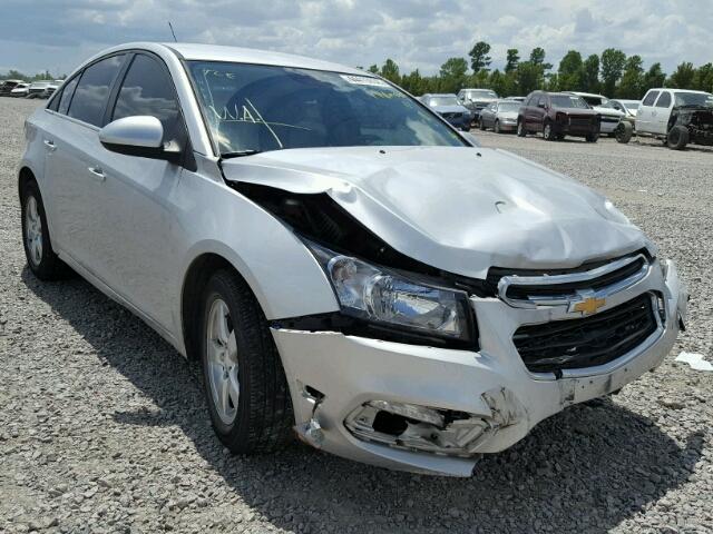 1G1PC5SB6F7219880 - 2015 CHEVROLET CRUZE LT SILVER photo 1