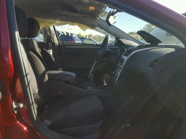 1G1ZC5E0XCF280136 - 2012 CHEVROLET MALIBU 1LT წითელი ფოტო 5