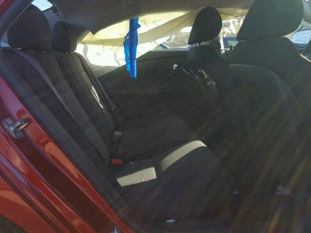 1G1ZC5E0XCF280136 - 2012 CHEVROLET MALIBU 1LT წითელი ფოტო 6