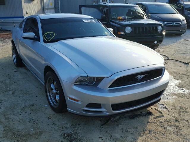 1ZVBP8AM2D5250088 - 2013 FORD MUSTANG SILVER photo 1