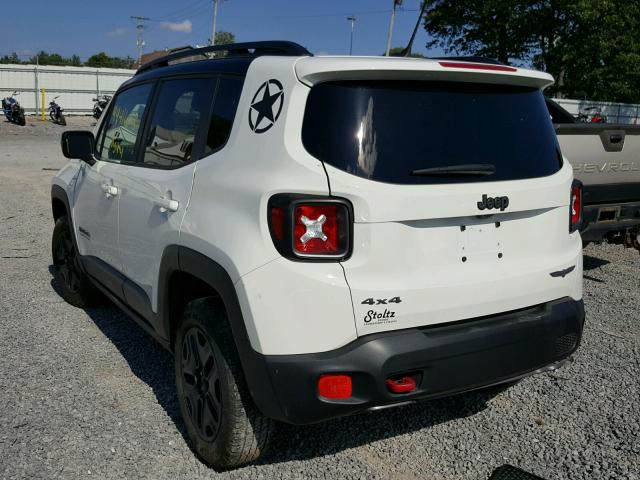 ZACCJBCB8HPE81429 - 2017 JEEP RENEGADE T WHITE photo 3