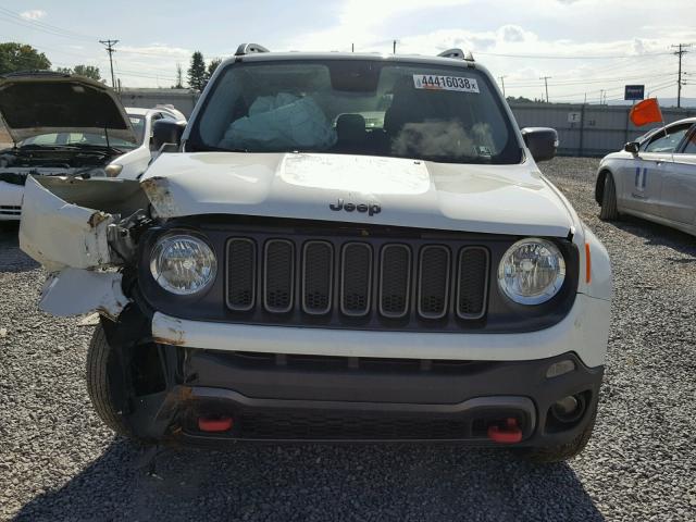 ZACCJBCB8HPE81429 - 2017 JEEP RENEGADE T WHITE photo 7